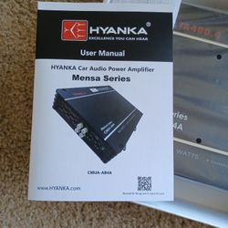 HYANKA CAR AMPLIFIER 