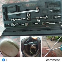 Tools With Case 8$Helmet Is Small 5$