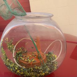 Nice Glass Fish Bowl
