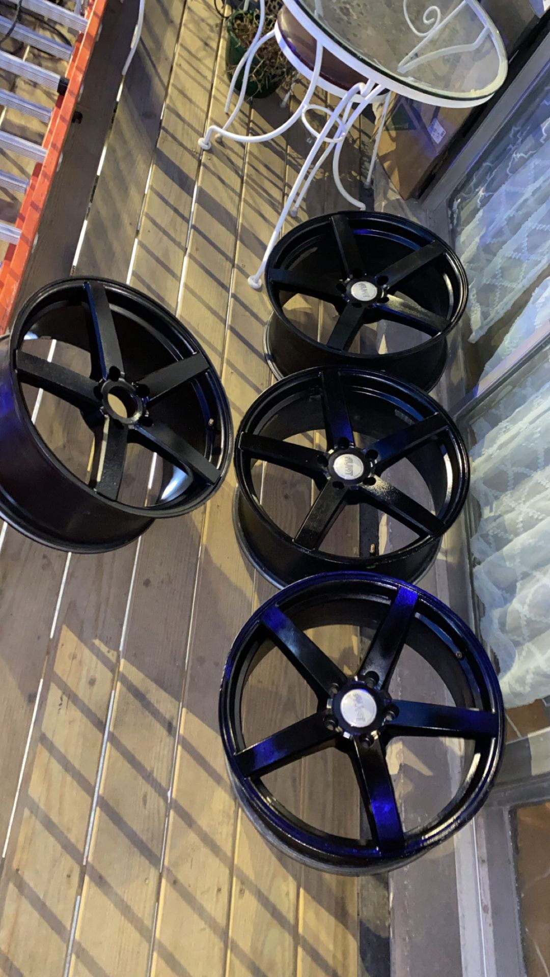 19” Rims 5x120 Include 3 Tires Only 