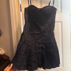 Edikted denim mini dress