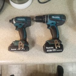 Makita Impact And Drill 