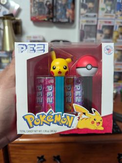 Pokemon PEZ (Pikachu, PokeBall)