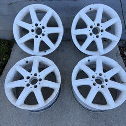 Mercedes-Benz Rims Only White 17 Inch