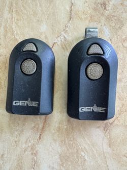 Genie garage door opener remote