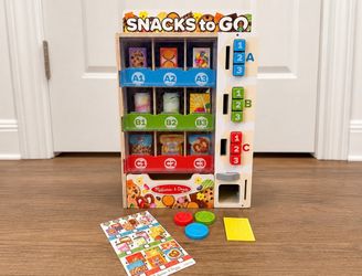 Melissa & Doug Snacks to Go Vending Machine Toy