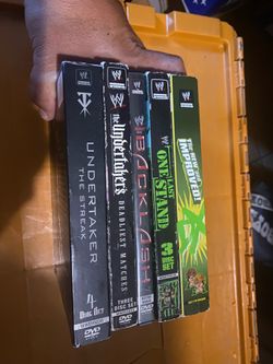 Wrestling dvd lot