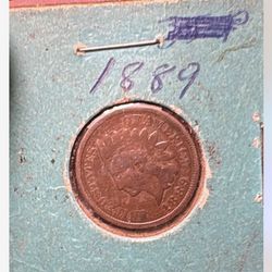 1889 Indian Head Penny 