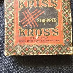 1920's Kriss Kross Strop