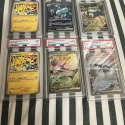 Pokemon PSA 10 Slabs 