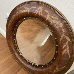 Antique Mirror  32’ Diameter 