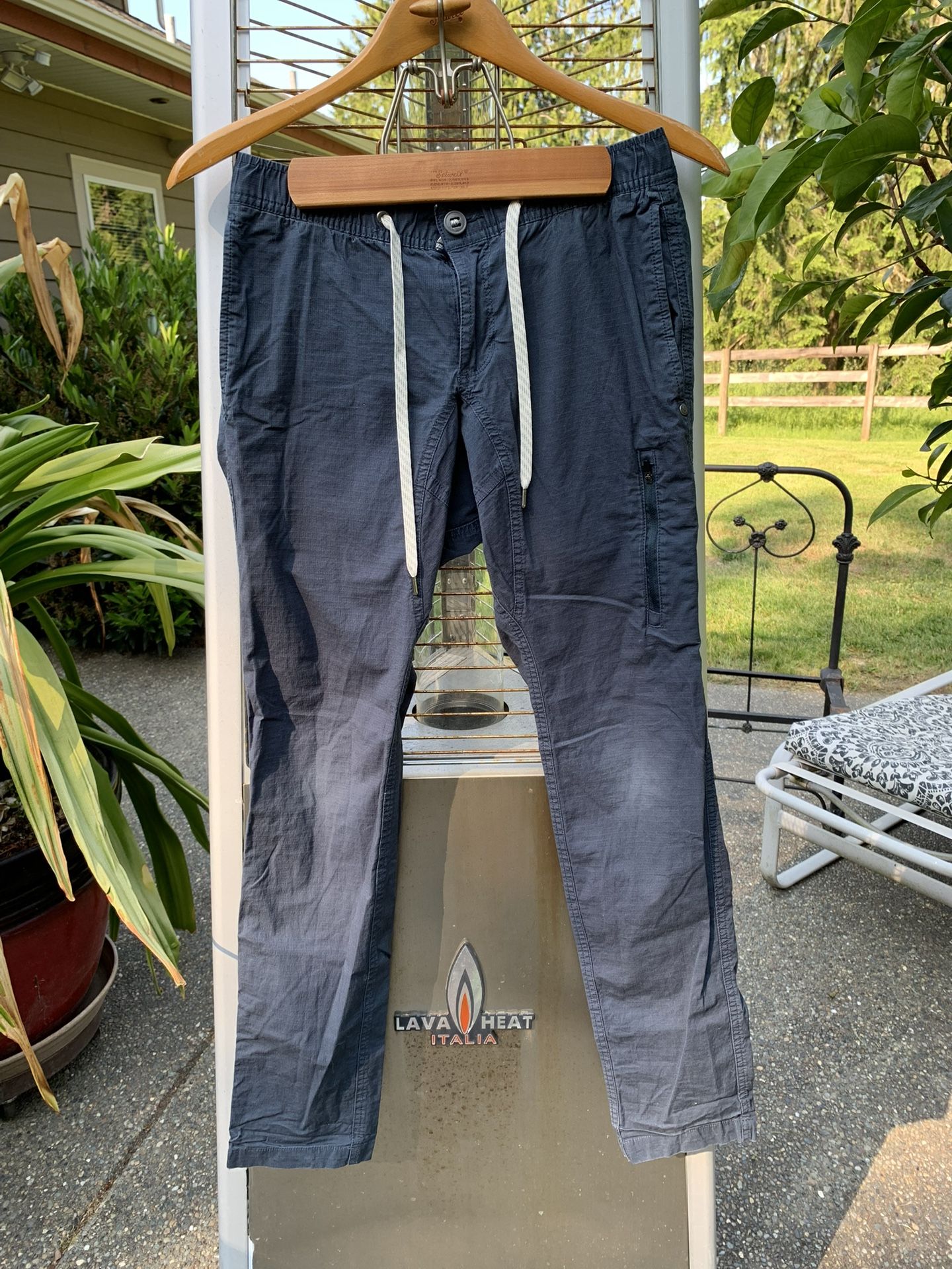 Vuori Navy Blue Cargo Joggers