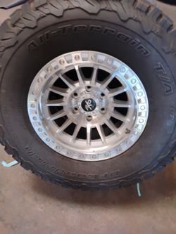 17x9 axd rims 6 lug 6x139 on used tires 315 70 17