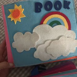 Felt Baby Busy Book 1 And 2 