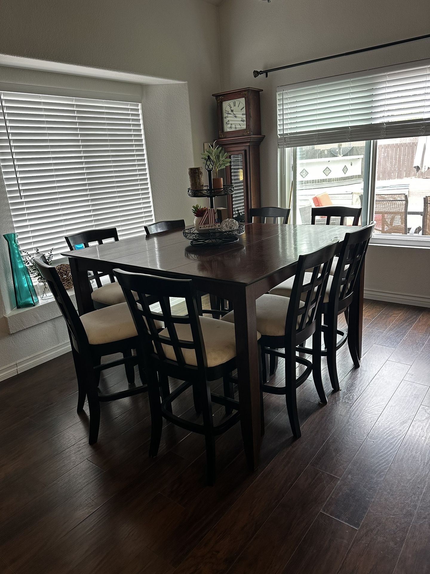 Counter height table W/8 Chairs for Sale in El Cajon, CA OfferUp