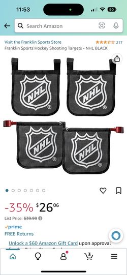 NHL Goal Corner Shooting Targets 