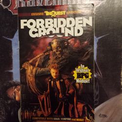 Inquest Forbidden Ground RPG Module AD&D Vampire Magazine