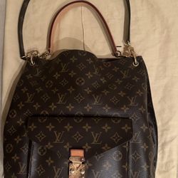 Genuine Louis Vuitton Monogram Métis Hobo Bag