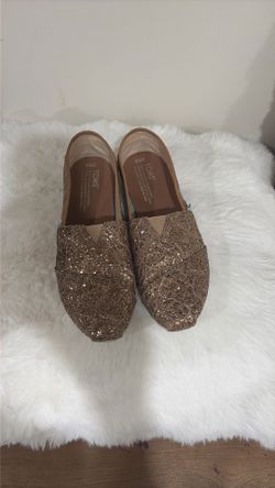 Toms glitter woman size 6.5