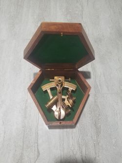 Brass Sextant