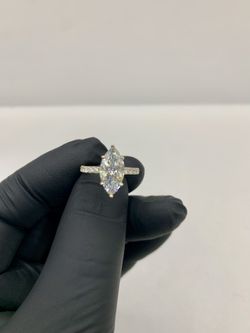 14 k Lab grown Diamond 3 Ct