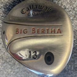 RARE CALLAWAY BIG BERTHA 13 WOOD 31* REGULAR GRAPHITE GOLF CLUB