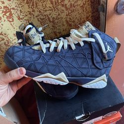 *LIGHTLY WORN* Air Jordan 7 Retro J2K Obsidian Nike-CLEAN!!!