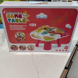 12m Toy Table
