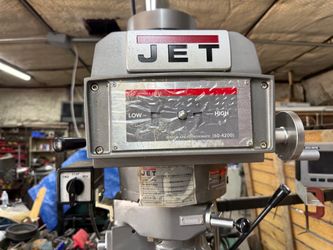 JET Milling Machine Head Assembly