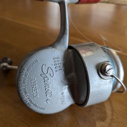 Vintage Airex Lionel Bache Brown Spinster Spinning Reel Fishing Reel, Circa 1950's
