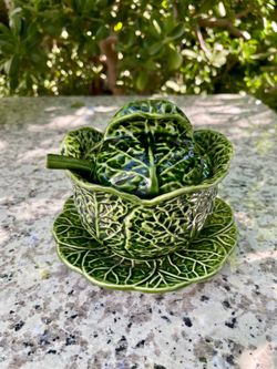 Complete vintage Suntil Portugal sauce tureen P128