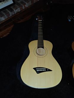 Playmate JT 3/4 size acoustic guitar with case