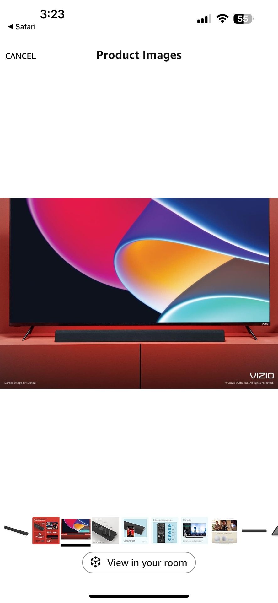 VIZIO M-Series All-in-One 2.1 Immersive Sound Bar