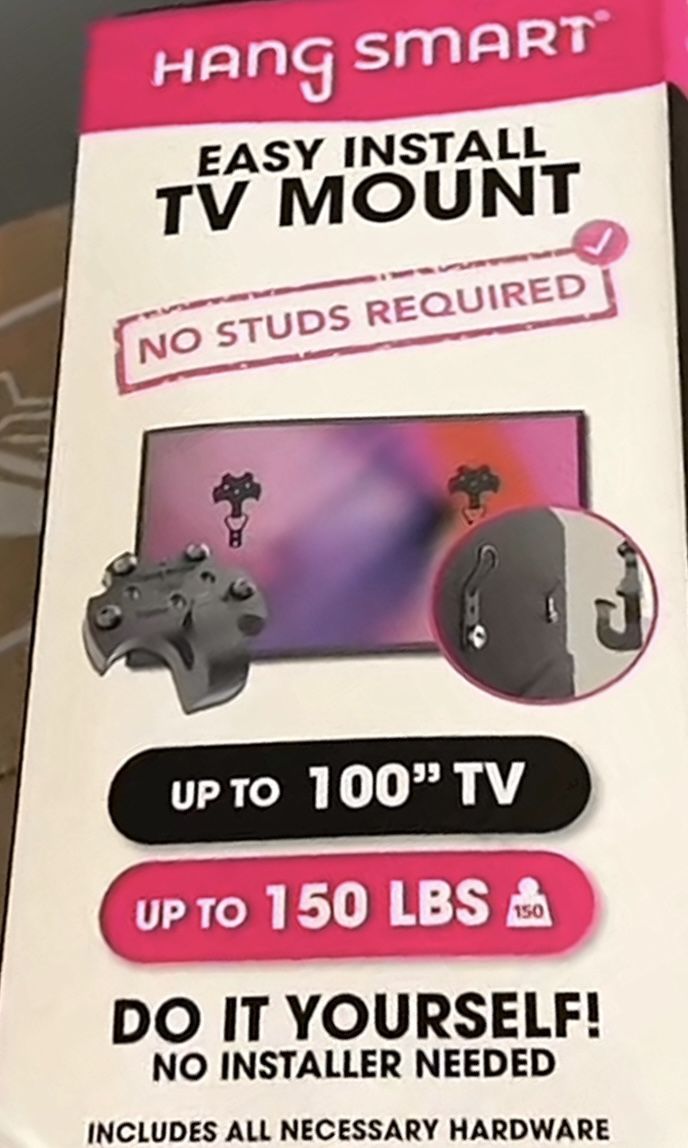 Hang Smart Tv Mount No Studs Required