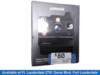 Polaroid Now Instant Camera Generation 3 Black Instant Film Camera