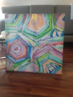 Abstract Very Nice Colorful Canvas Print