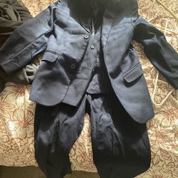 Boys Dark Blue Suit