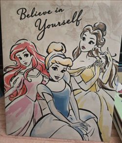 Disney Princess Canvas Wall Art