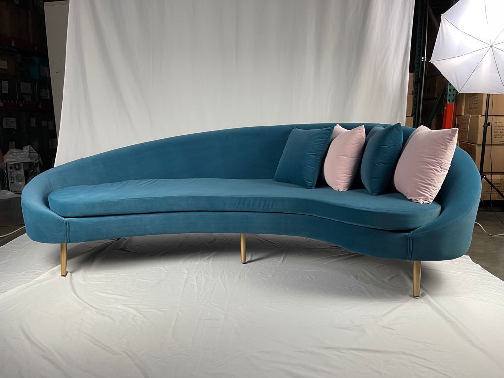Couch - Living room set / family room set - 9 piece set - couch, two chairs, two coffee tables and 6 cushions/pillows Used in great condition Couch
