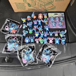 Lot of stitch figurines