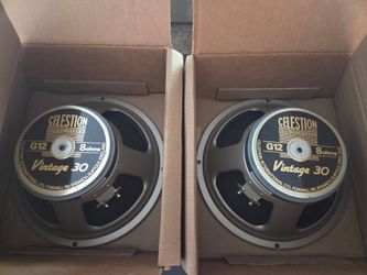 Pair of Celestion Vintage 30s Made in England