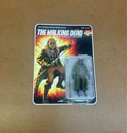 2027 Skybound MCFARLANE Toys THE WALKING DEAD A Real Apocalypse Hero SHIVA Force “EZEKIEL” Fully POSEABLE Survival HORROR Figure 👀 (please