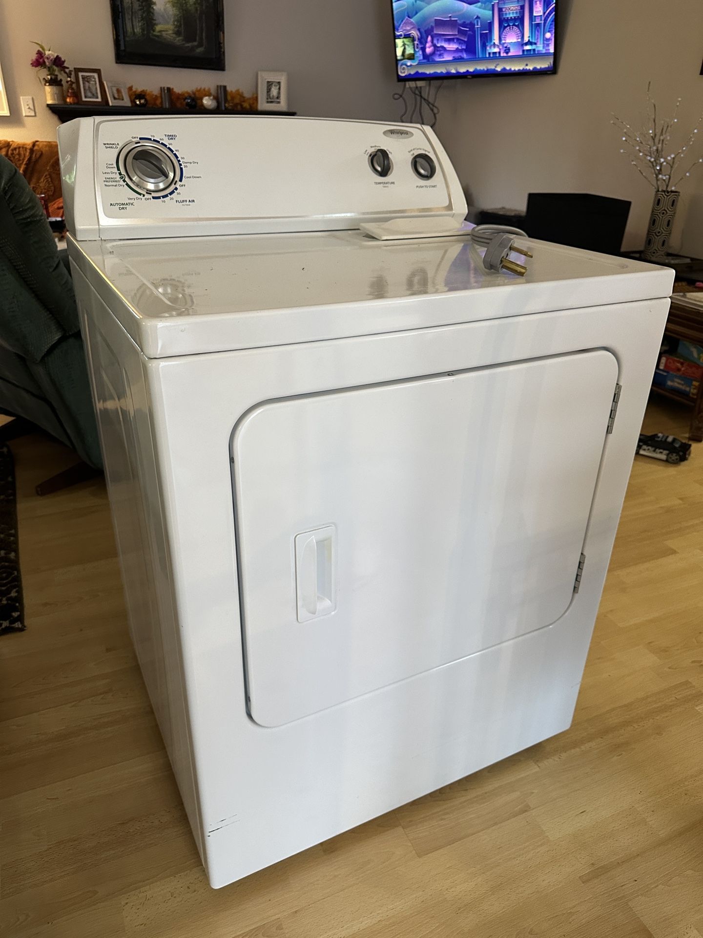 Electric Dryer Whirlpool Front Door Load + Top Load Washer