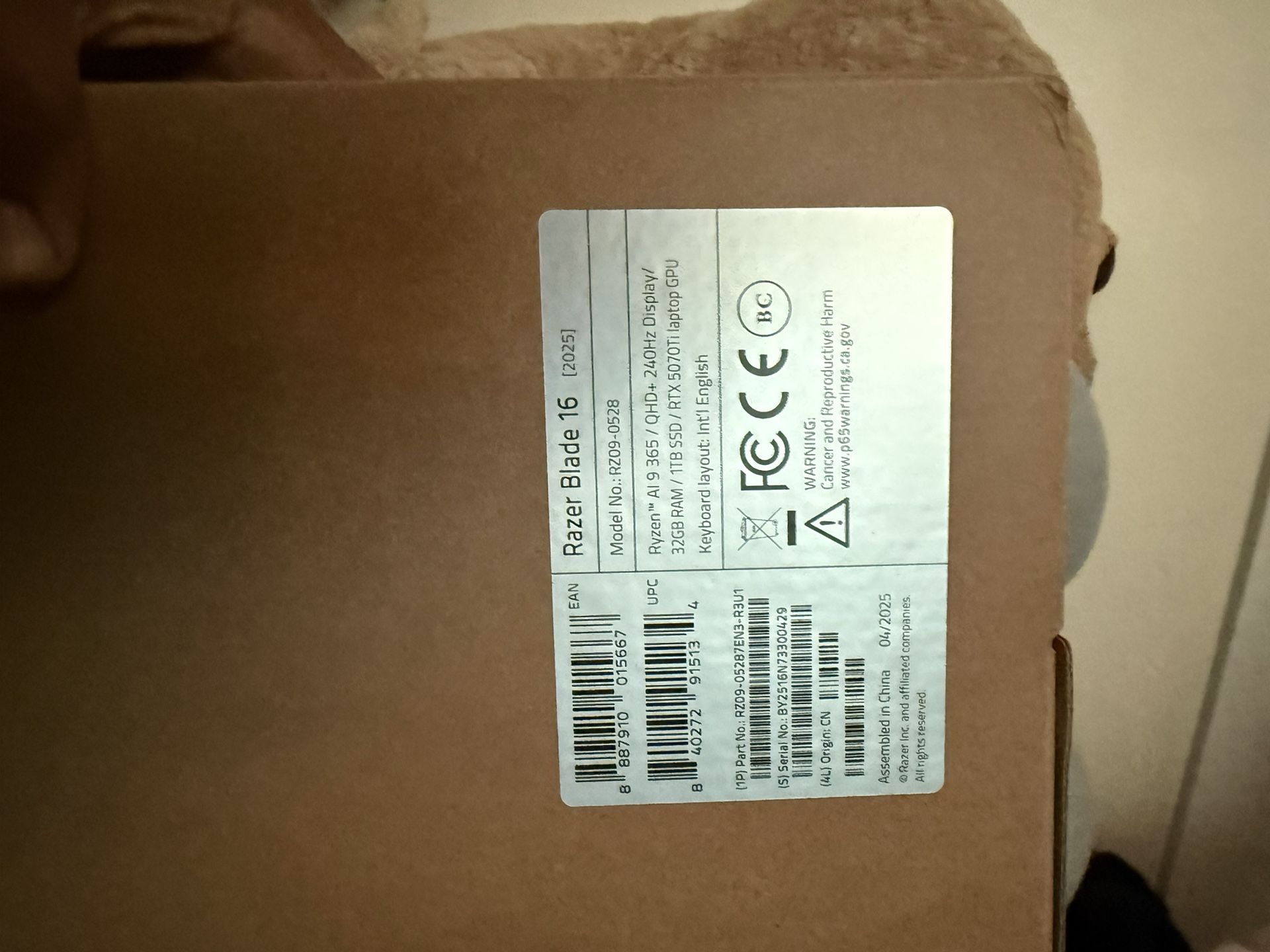 Brand New(Sealed) Razer Blade 16 $2900