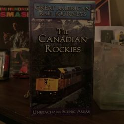 Great American Rail Journeys Sealed VHS NOS