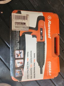 Cobra+ 0.27 Caliber Semi-Automatic Powder Actuated Tool (PAT) with Silencer