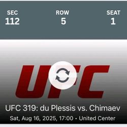 UFC 319: DU PLESSIS VS CHIMAEV