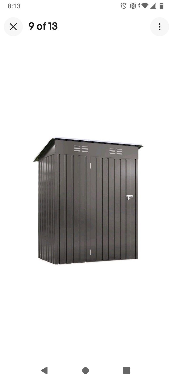 Outdoor Storage Shed Metal 