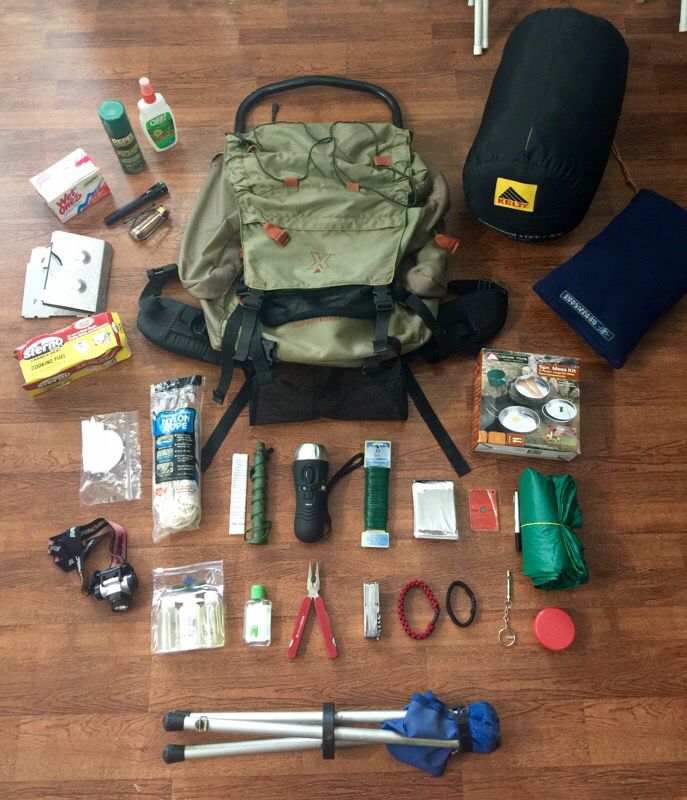Backpacking/BugOut Survival Bundle Pack!!