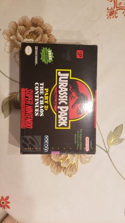 Jurassic Park Part 2 The Chaos Continues SNES